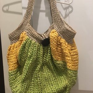 Straw purse